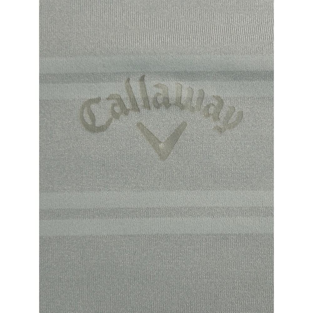 Callaway Opti-Dri Gray Striped Golf Polo Shirt Size XXL Performance Short Sleeve - Picture 4 of 8